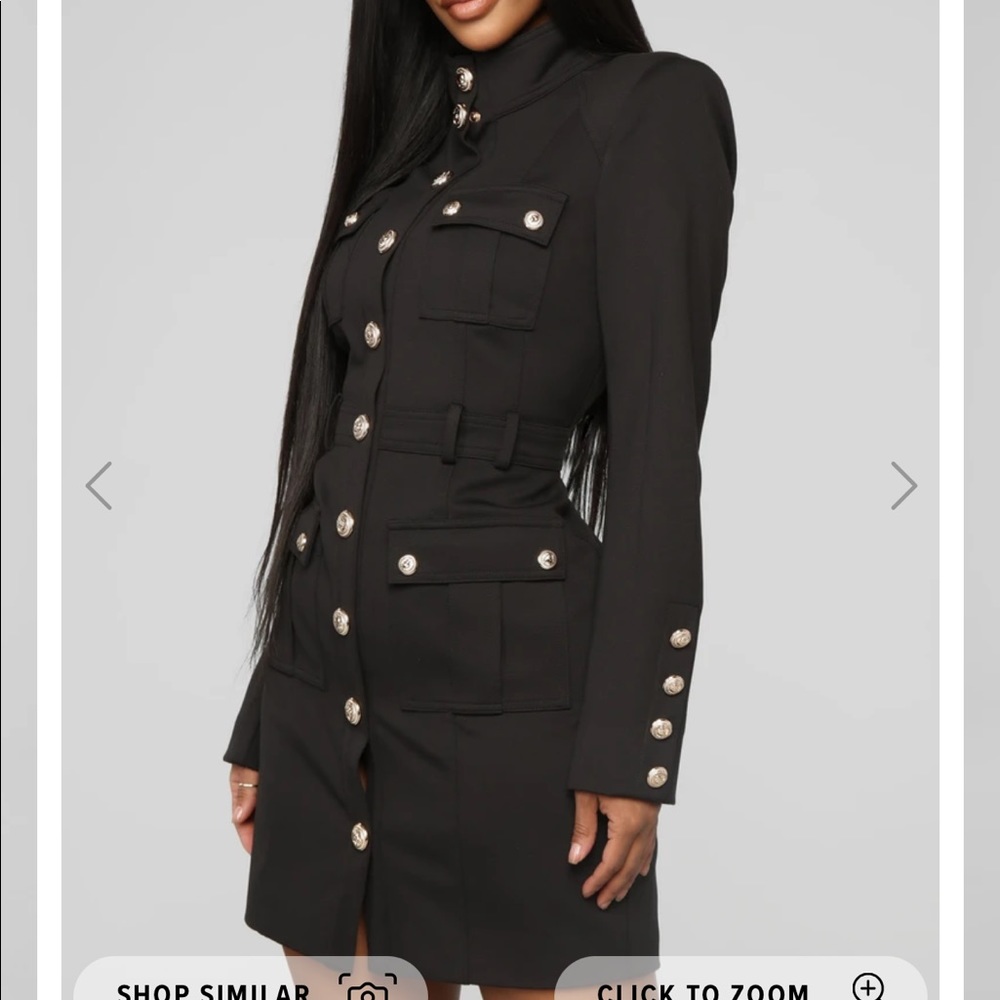 Long sleeve midi dress